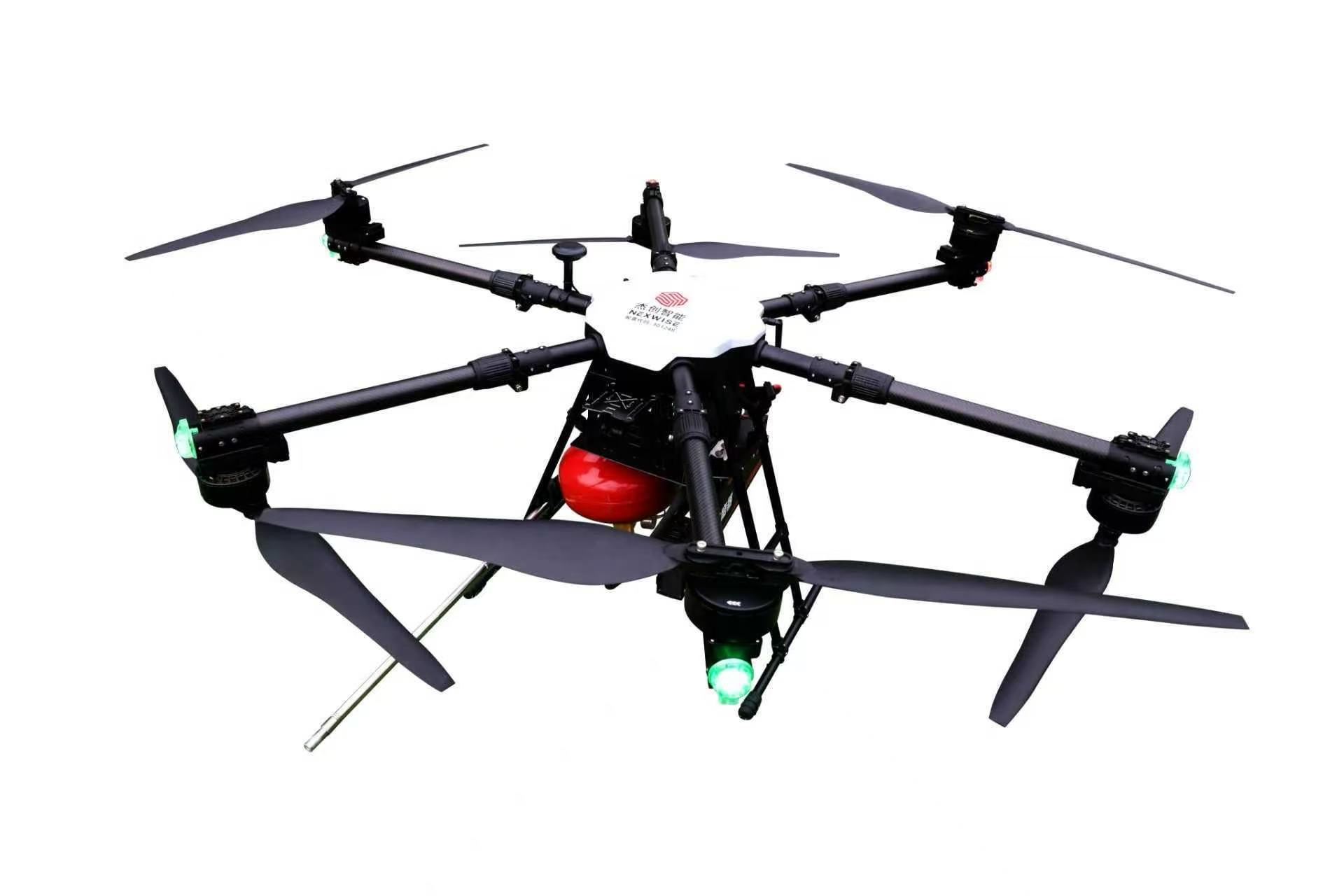 电磁破窗消防无人机